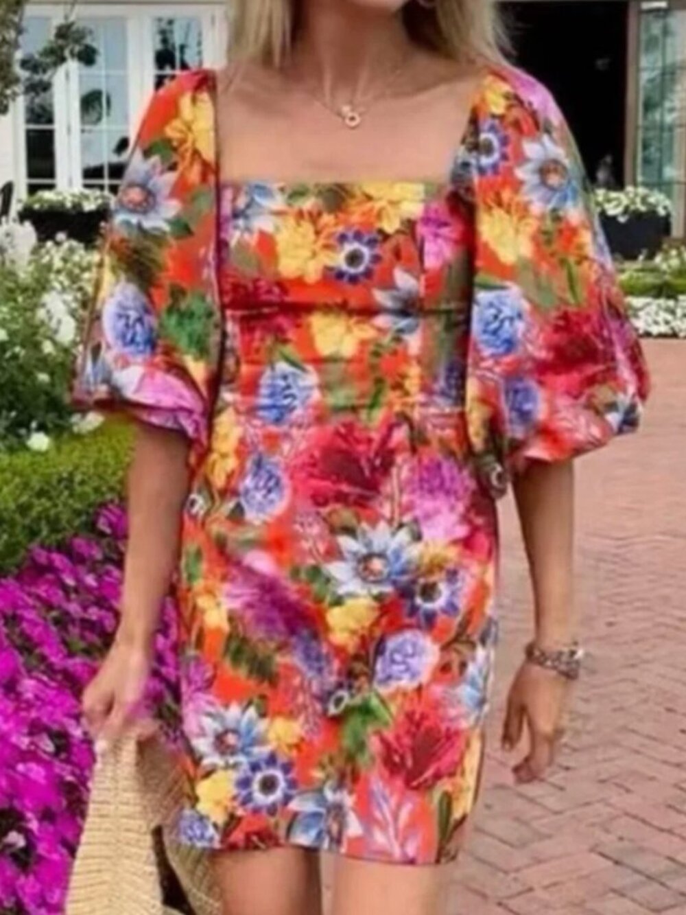 NWT Cara Cara Montauk Mini Dress XSmall Fiesta Blossoms Floral Cocktail Party